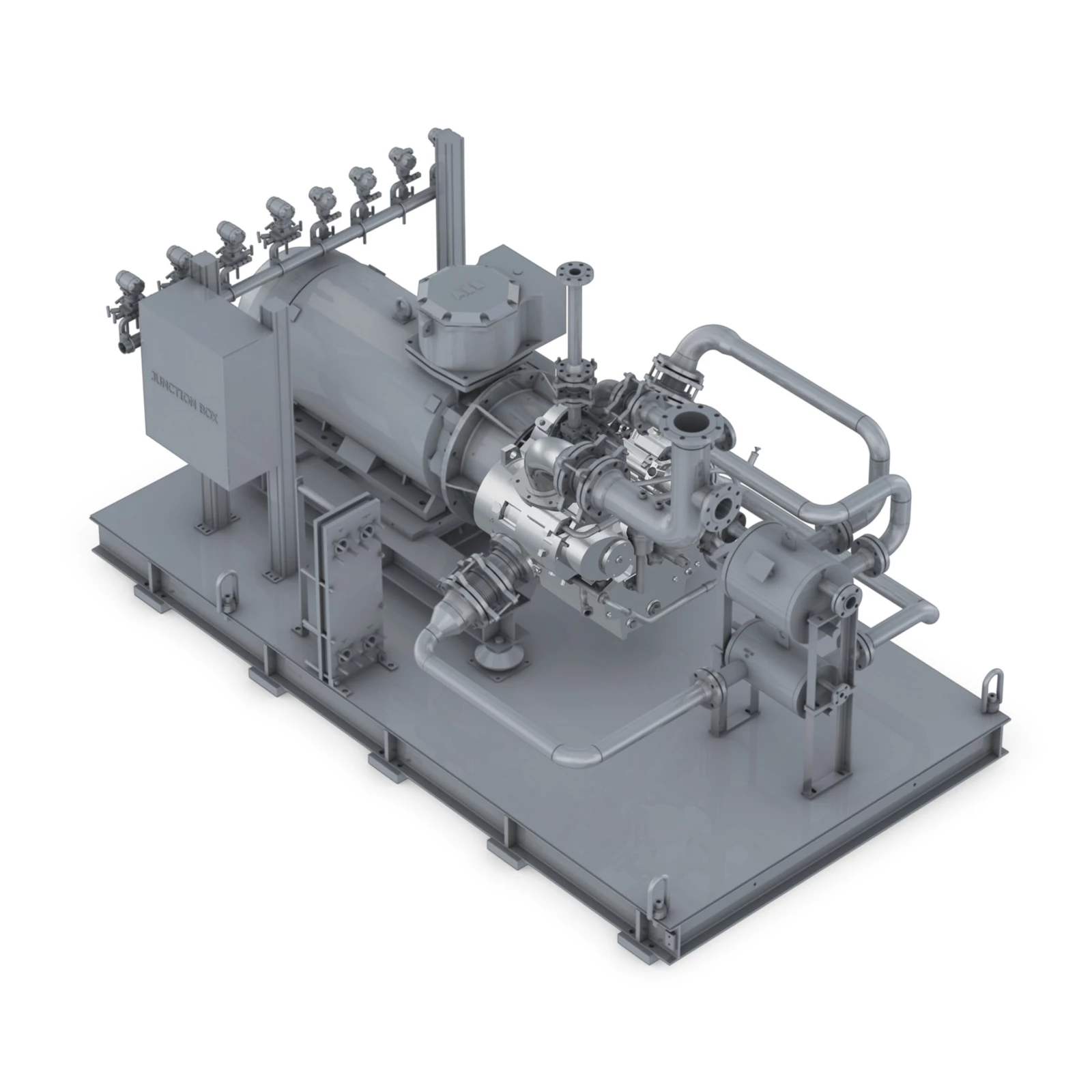 Compresseurs de gaz à vis