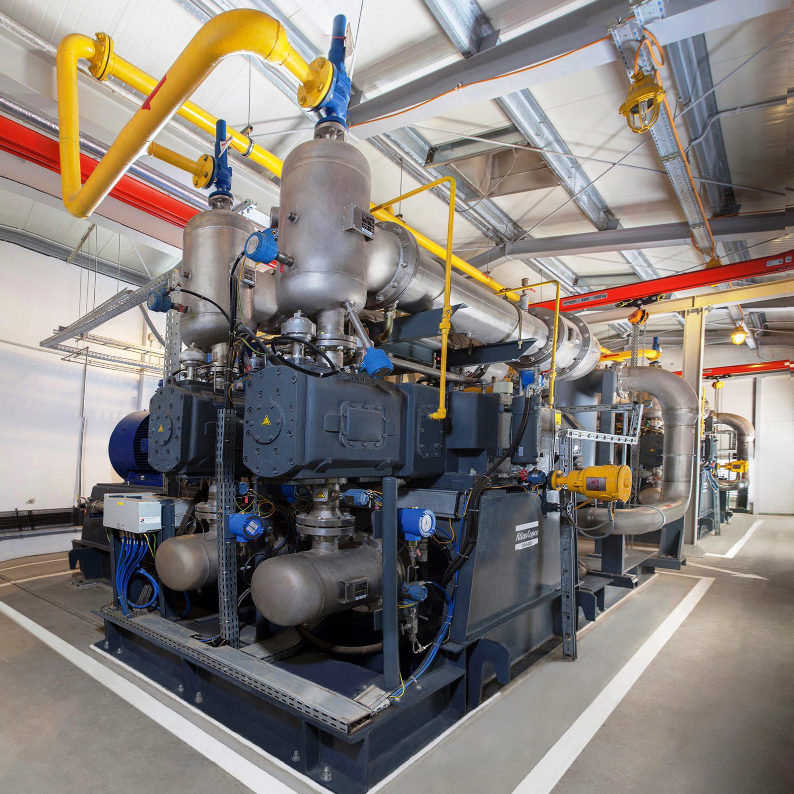 Compresseurs de gaz à pistons hx et hn